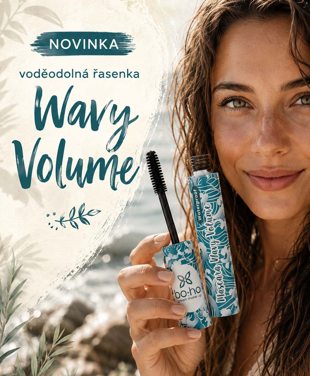 Objevte naše nové přírodní voděodolné řasenky Wavy Volume!